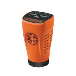 104487 104487 - Inversor de corriente 175 W, vaso, puertos USB A y C, TRUPER