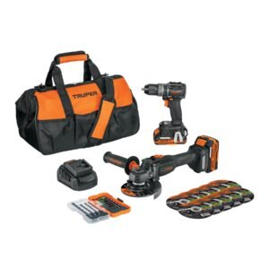 104596 104596 - Combo rotomartillo/destornillador + esmeriladora, 20 V, IND