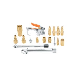 19022 19022 - Juego de 17 accesorios neumáticos, cuerda 1/4' NPT, TRUPER