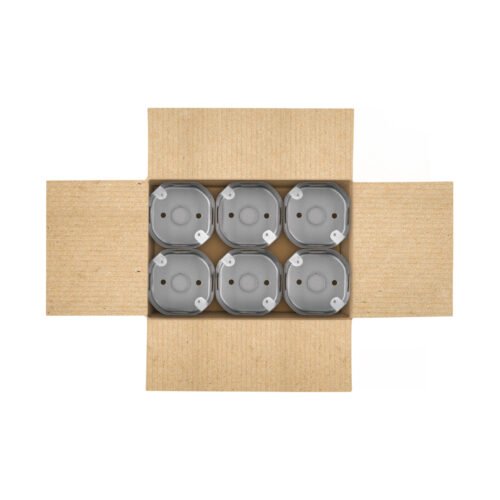 40998 - Caja de registro octagonal 3' metálica reforzada, VOLTECK