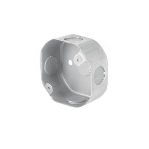 40998 - Caja de registro octagonal 3' metálica reforzada, VOLTECK