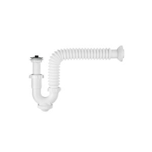 43135 - Céspol semi rígido de PP con contra, para lavabo, FOSET