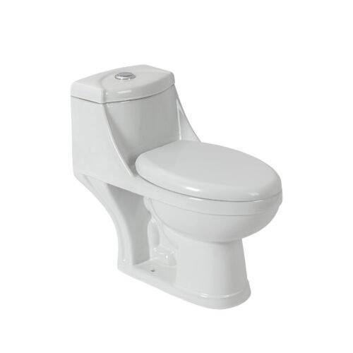 43404 - Sanitario one piece alargado trampa semi oculta,blanco,FOSET