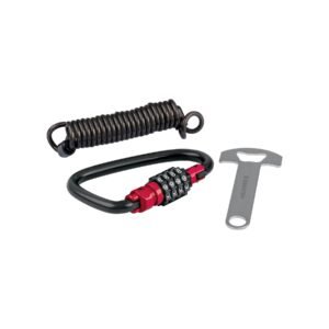 43503 - Candado para casco de motocicleta, 7 cm x 1 m, HERMEX