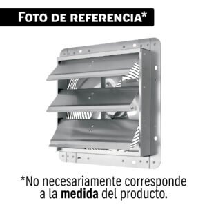 43604 43625 - Extractor de aire de 14', metálico, VOLTECK