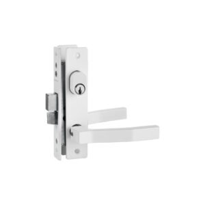 43721 43721 - Cerradura para perfil de aluminio, llave-llave, blanca