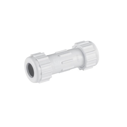 43840 - Cople de compresión PVC de 1/2', FOSET