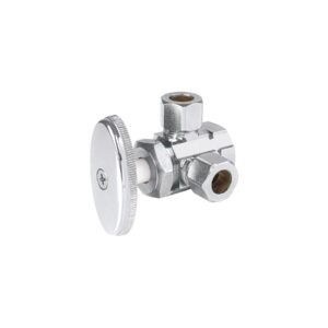 43897 43897 - Llave ang. doble salida 3/8', multivuelta, barrilito, FOSET
