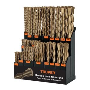 50352 - Exhibidor despachador con brocas para concreto, TRUPER